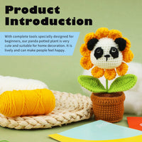 Angry Panda Crochet Kit for Beginners