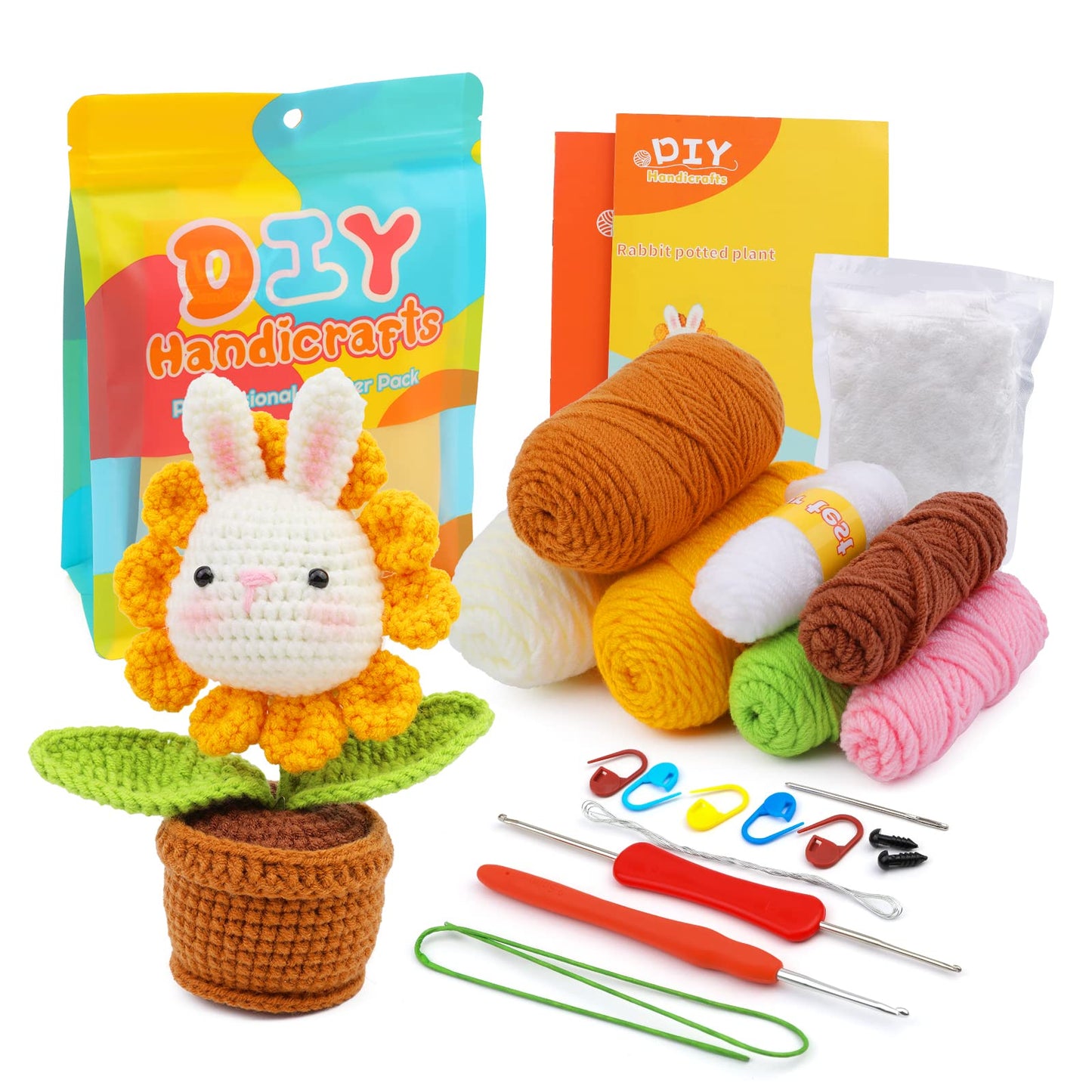 Lovely Bunny Crochet Kit for Beginners