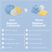 Blue Penguin Crochet Kit for Beginners