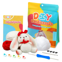 White Rabbit Crochet Kit for Beginners